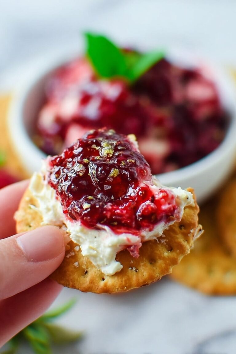 Cranberry Cream Cheese Dip Recipe