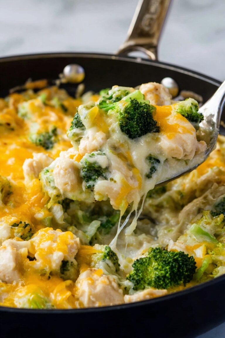 Cheesy Chicken Broccoli Rice Bake Recipe