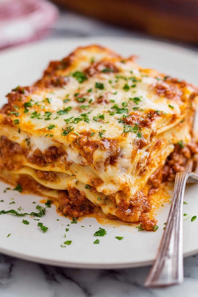 Best Ever Classic Meat Lasagna Recipe