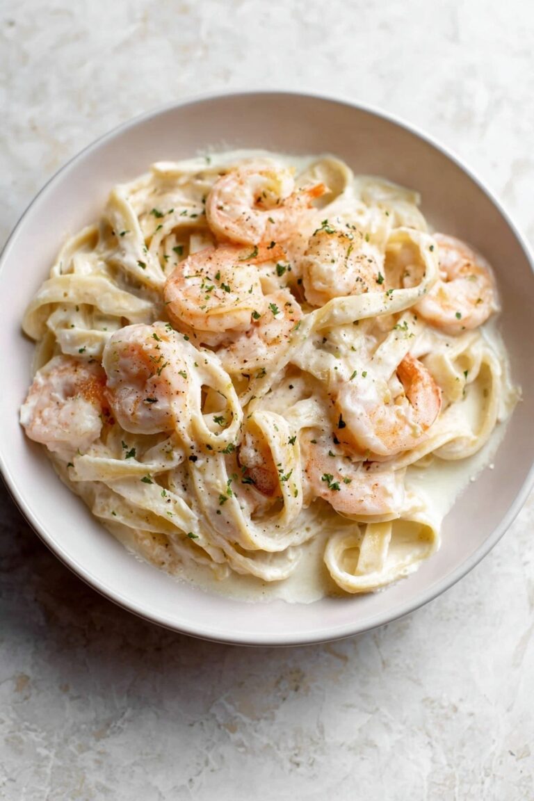 Easy Shrimp Alfredo Recipe
