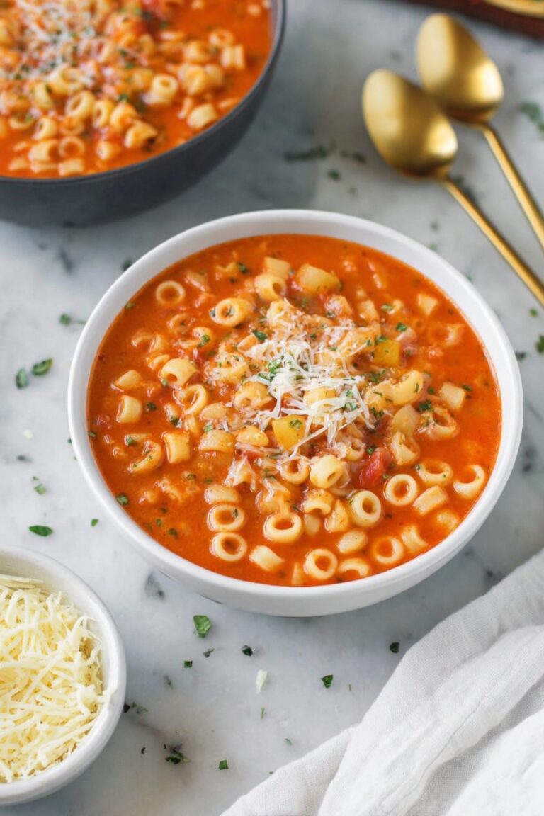 Comforting Pasta Fagioli Soup Recipe