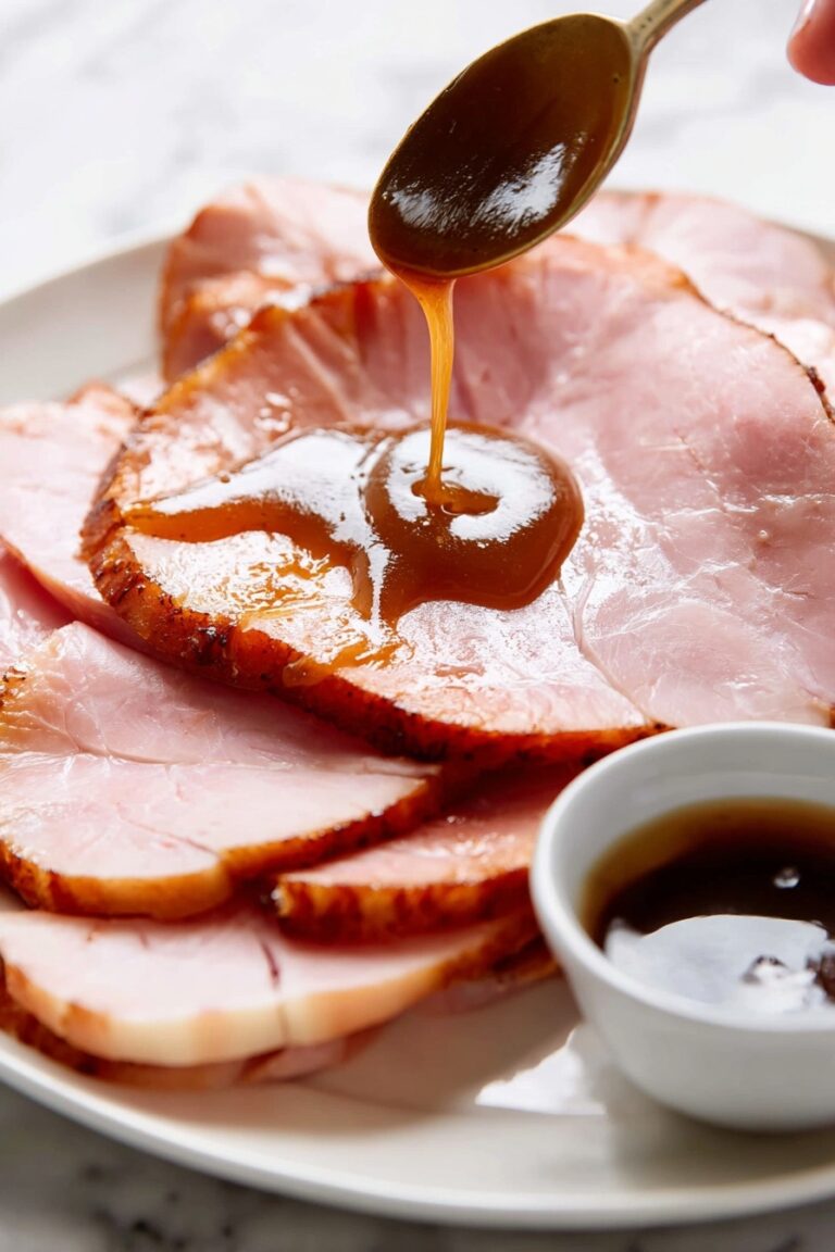 Brown Sugar Mustard Glazed Ham Recipe
