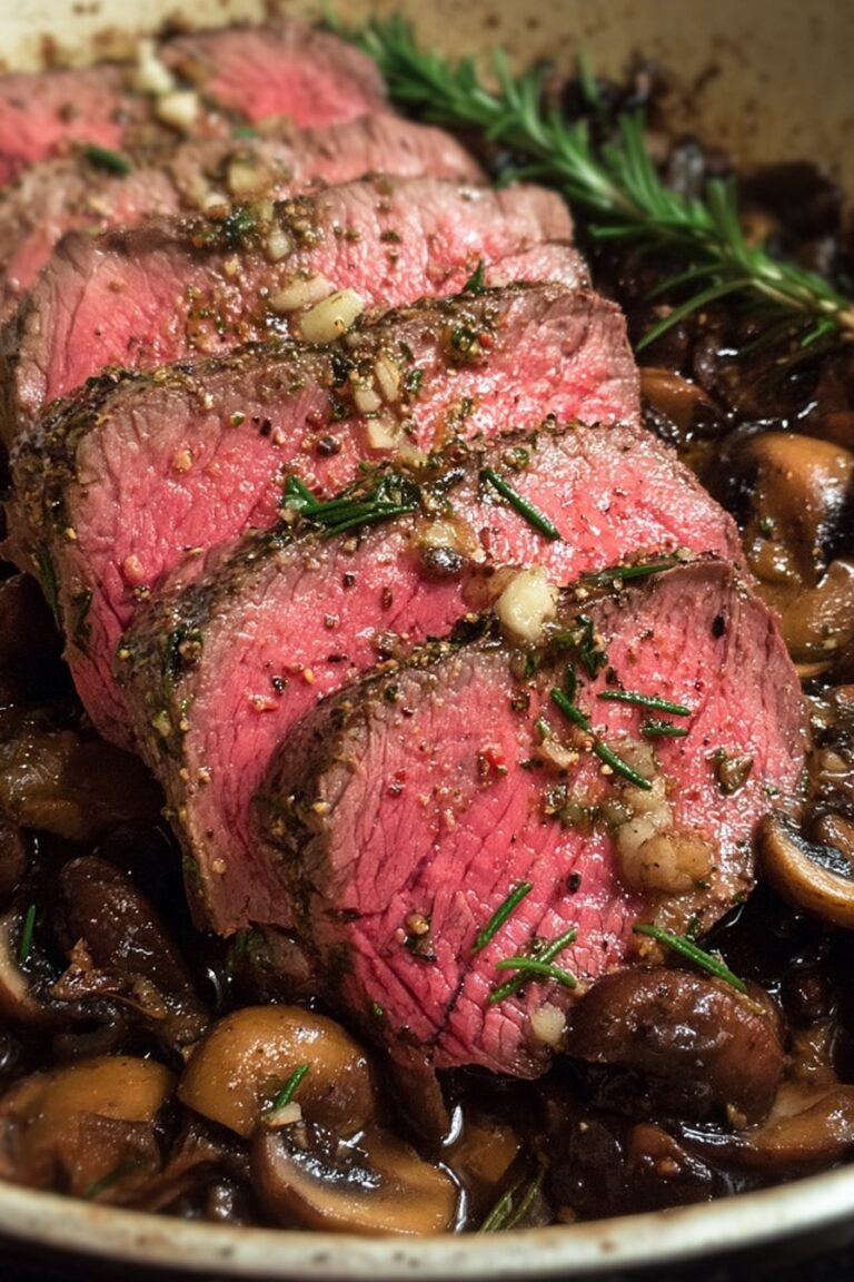 Rosemary Garlic Roast Beef Recipe