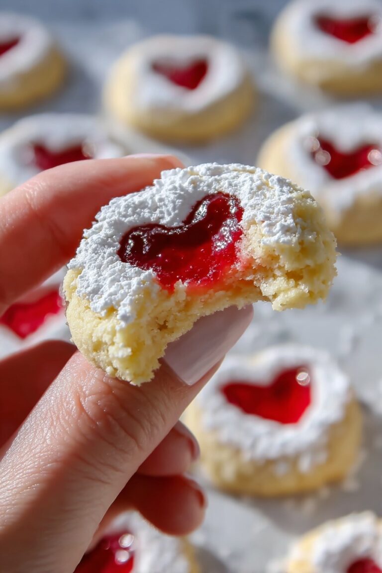 Raspberry Linzer Cookies Recipe
