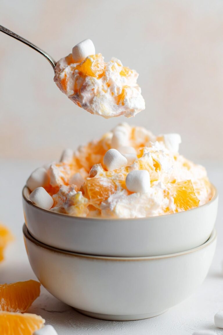Mandarin Orange Salad with Marshmallows Recipe