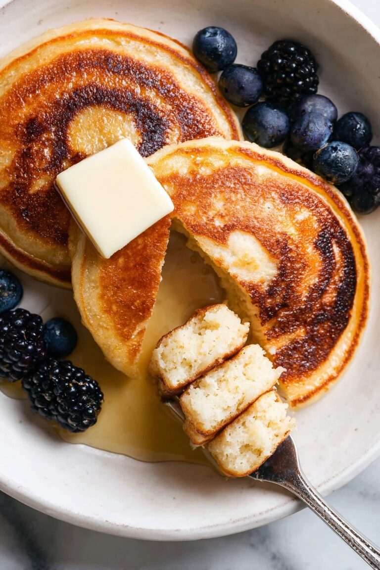Healthy Greek Yogurt Pancakes Recipe