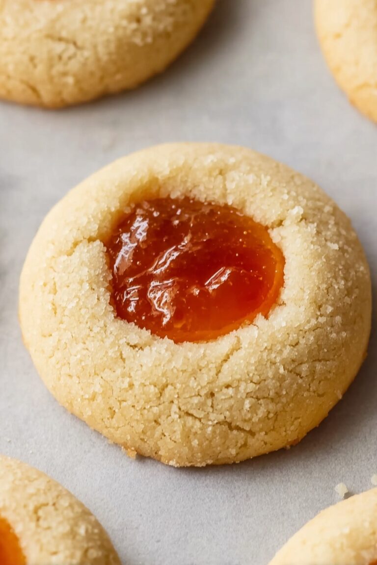 Thumbprint Cookies with Jam Recipe
