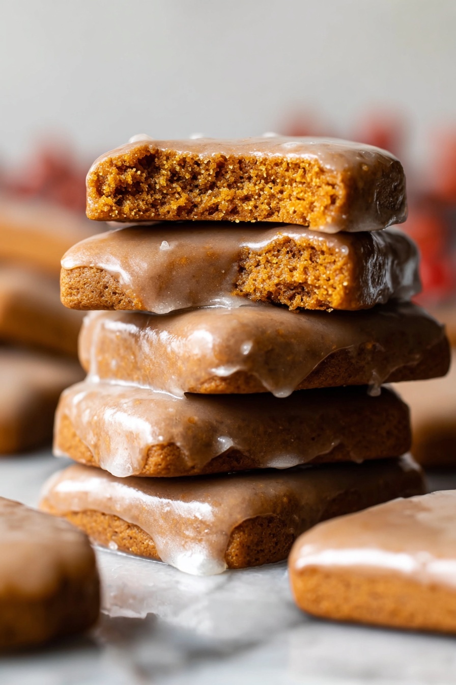 Chewy Gingerbread Man Cookies, gingerbread cookies, holiday baking recipes, chewy gingerbread treats, easy gingerbread cookies - The image shows two white plates filled with gingerbread cookies shaped like little people, all covered in a smooth, shiny light brown icing. One plate is placed at the top left corner with cookies closely stacked, while the other plate, which is grey, sits in the center with cookies piled on top of each other. Two cookies lie separately on the white marbled surface, one at the bottom center and another on the middle right side. Scattered around are small white and silver round sprinkles and cinnamon sticks. A red and dark green plaid cloth is folded and placed underneath and around the grey plate, with three shiny silver Christmas baubles sitting on the cloth near the top right corner. photo taken with an iphone --ar 2:3 --v 7