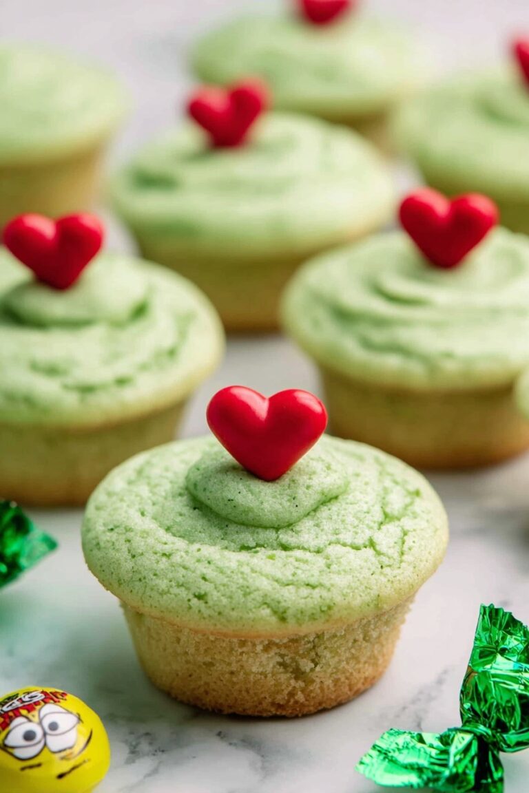 Grinch Cookies with Hershey’s Kisses Recipe