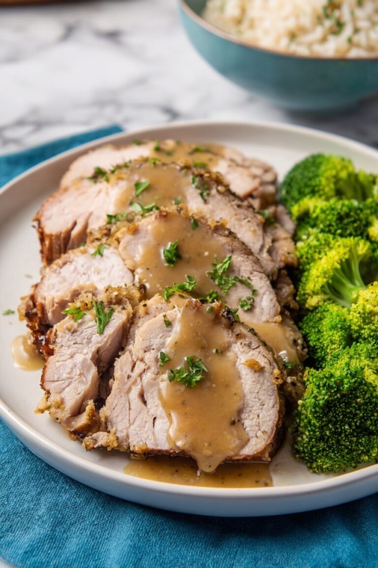 Crock Pot Pork Roast with Gravy Recipe