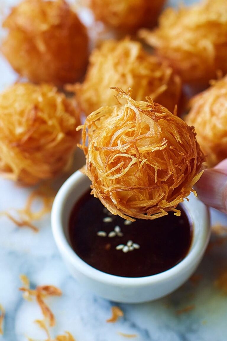Crispy Fried Shrimp Balls Recipe