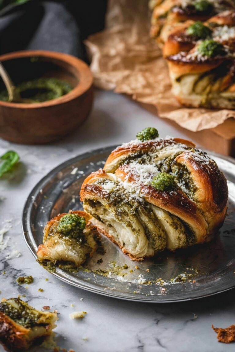 Pesto Star Bread Recipe