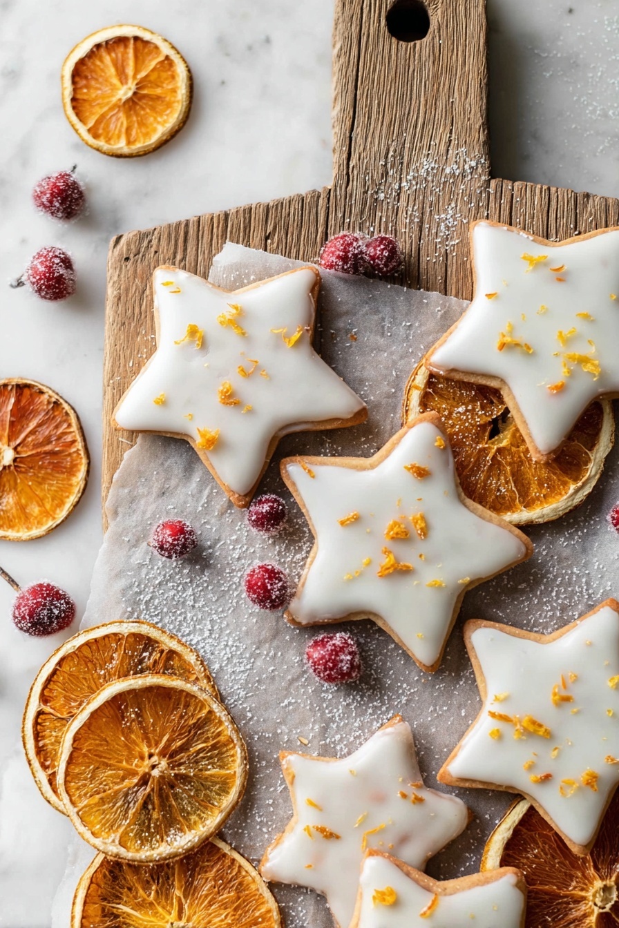 Cranberry Orange Shortbread Cookies Recipe - Recipe Step