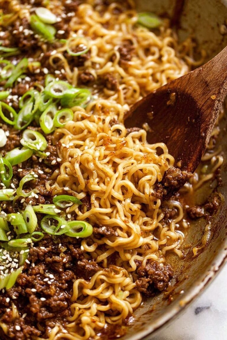 Easy Asian Beef Ramen Noodles Recipe