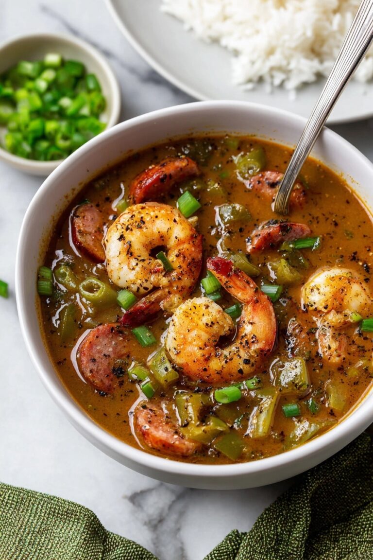 Shrimp and Sausage Gumbo Recipe