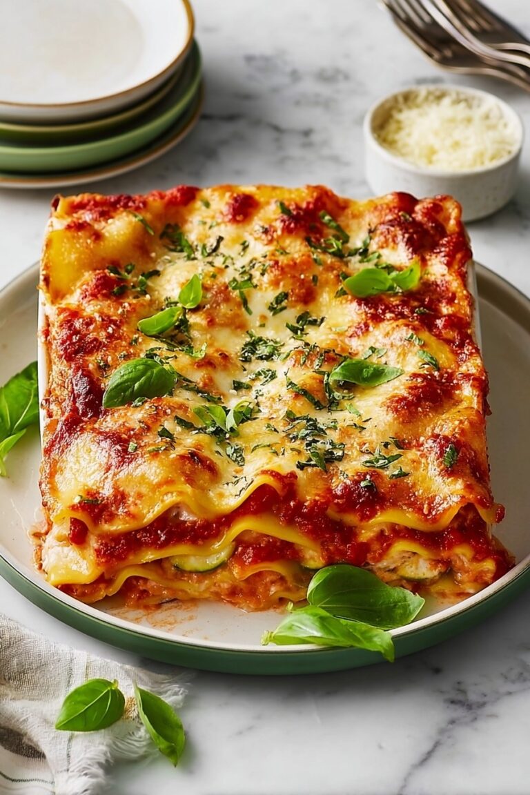 Vegetarian Mushroom Lasagna Recipe