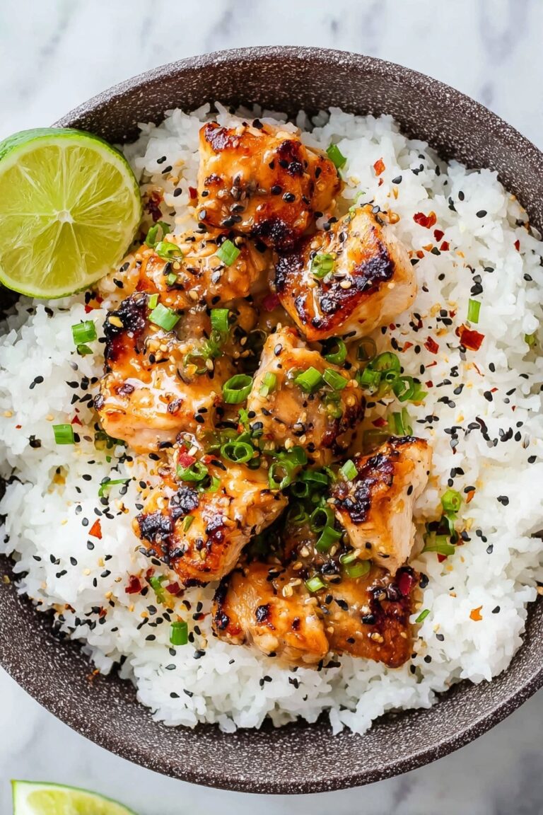 Bang Bang Salmon Bites with Spicy Sauce Recipe