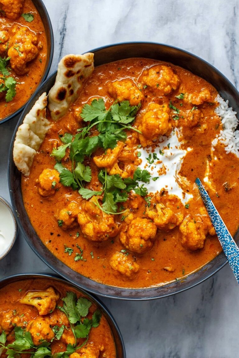 Butter Cauliflower Curry Recipe