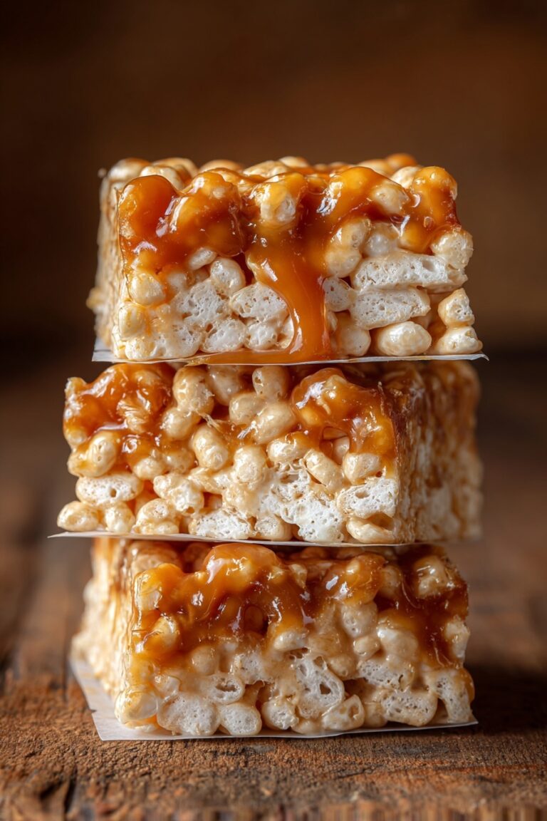 Brown Butter Dulce de Leche Rice Krispie Treats Recipe