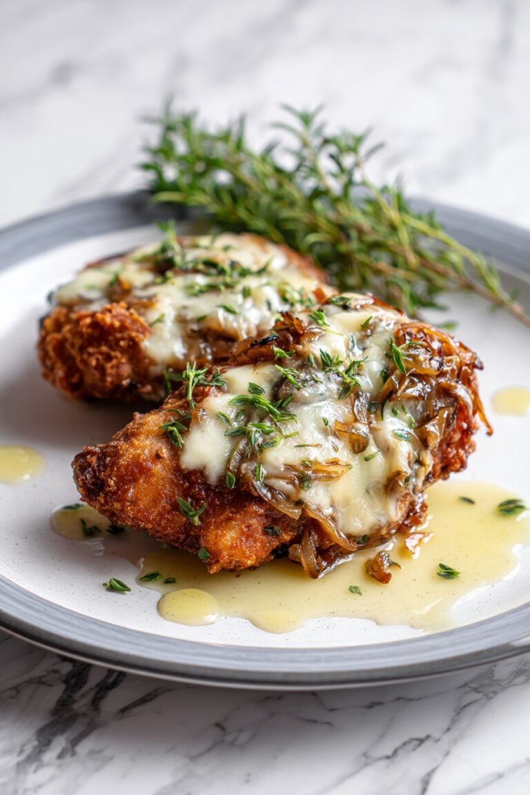 French Onion Chicken Skillet Recipe