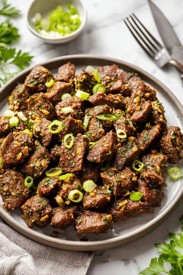 Garlic Butter Steak Bites Recipe