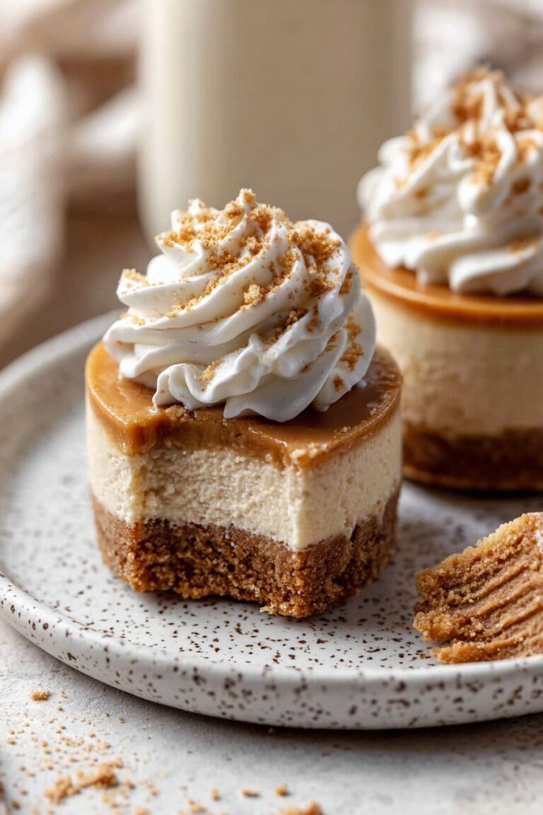 No Bake Biscoff Cheesecake Bites Recipe