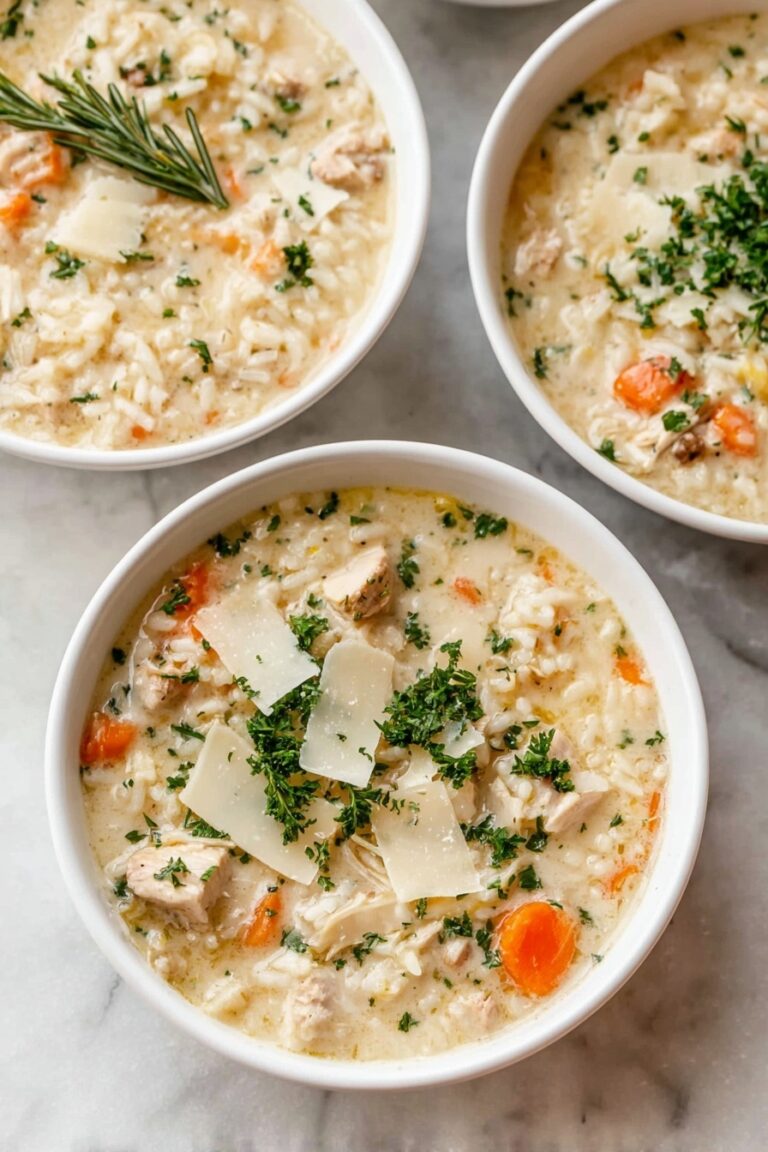 Creamy Chicken and Rice Soup Recipe
