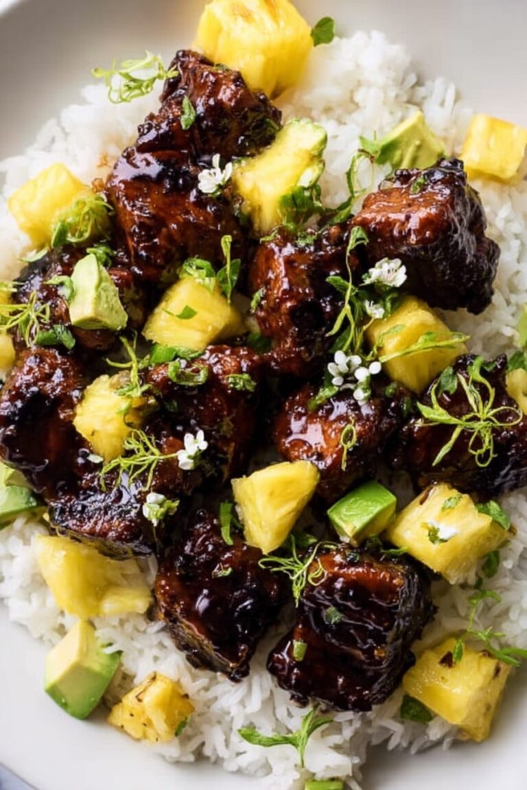 Quick Pineapple Chicken with Coconut Rice Recipe