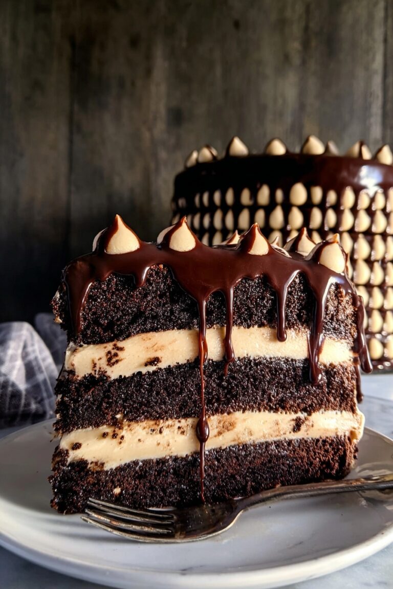 Decadent Salted Caramel Chocolate Fudge Cake Recipe