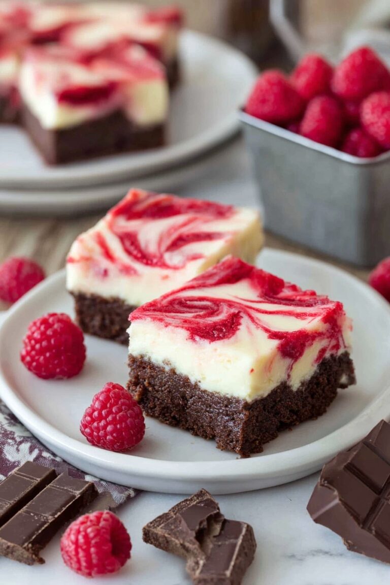 Raspberry Cheesecake Brownies Recipe