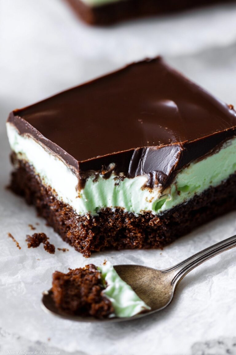 Mint Chocolate Brownie Delights Recipe