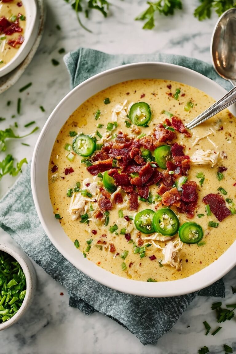 Spicy Jalapeño Chicken Soup Recipe