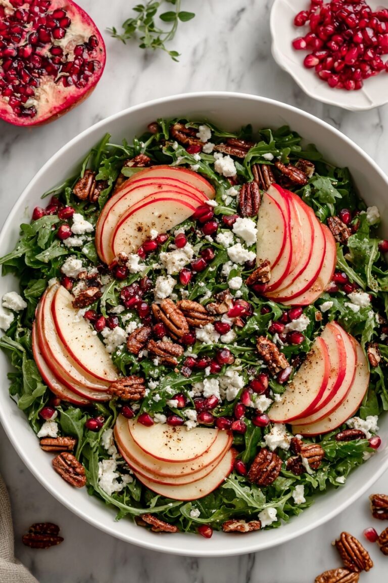 Autumn Honeycrisp Apple Feta Salad Recipe