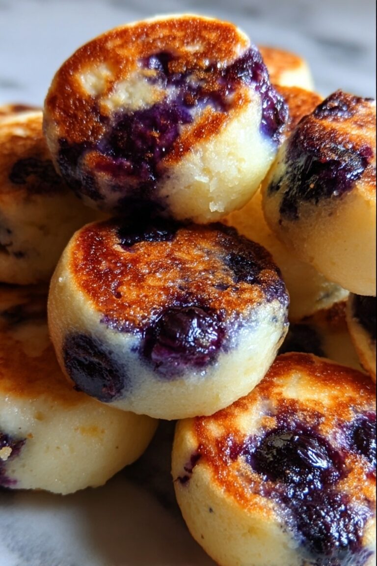 Lemon Blueberry Cottage Cheese Protein Bites Recipe