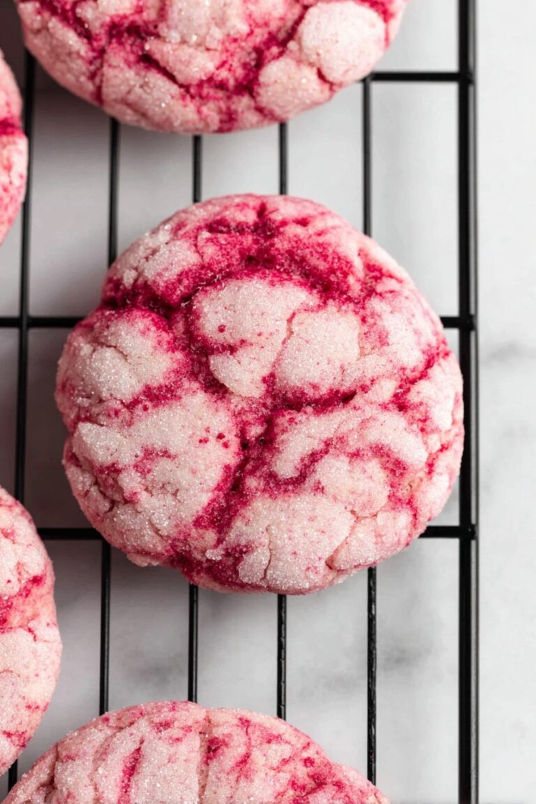 Raspberry Cookies with Frozen Fruit Recipe