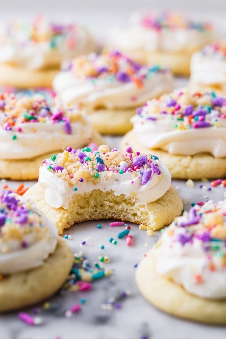 Birthday Cake Cookie Sandwiches Recipe