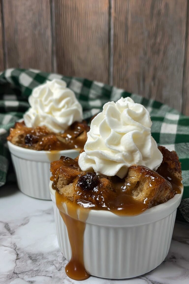 Irish Bread Pudding with Whiskey Sauce Recipe