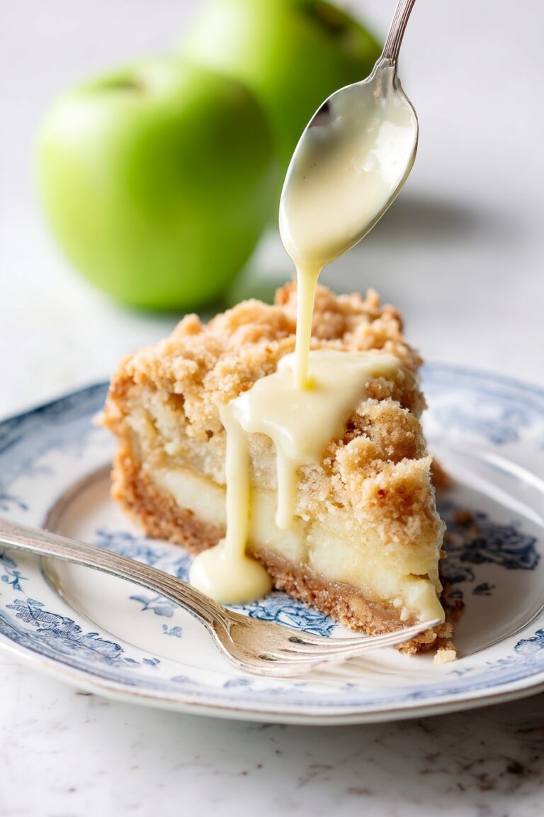 Irish Apple Cake with Streusel Topping Recipe